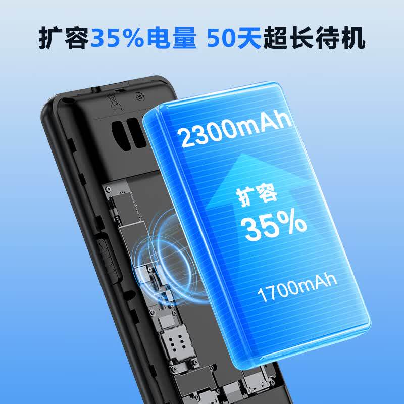 [官方旗舰店]飞利浦2025年新款老年手机4G全网通正品超长待机老人机大屏幕大字大声音男女电信版学生机