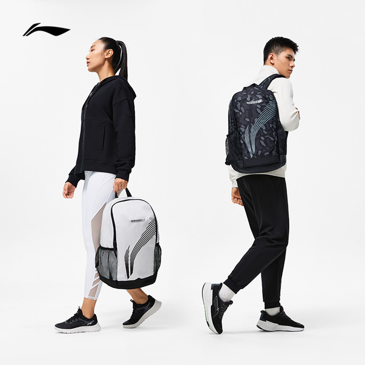 Li Ning men and women's backpack sports bag