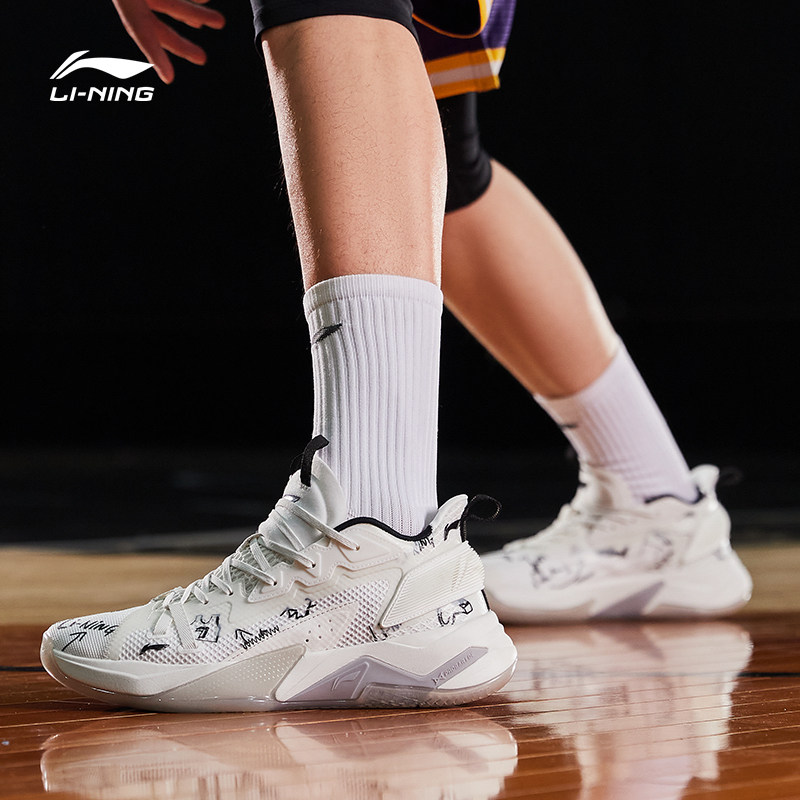 李宁篮球鞋战隼低帮减震回弹男鞋 李宁网店篮球鞋