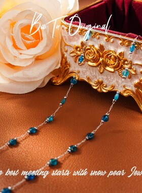 钛钢项链 【柏荼】 钢· 轻奢手工 WX0640项链·中长