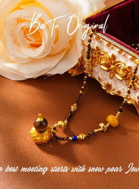 铜合金项链 【柏荼】 铜· 轻奢手工 WX0667项链·中长