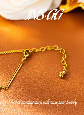 【INS · GG】晶   双子座 轻奢 LX3097 项链·中长