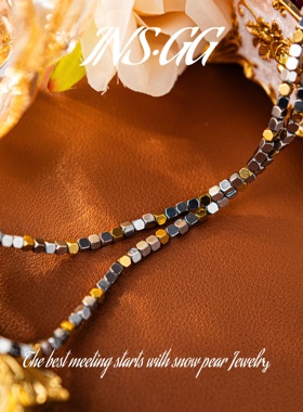 【INS·GG】2025新款时尚钛钢颈链百搭简约风项链X004