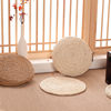 Corn fur weaving bay window floor meditation wind seat cushion