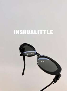 蝴蝶结字母墨镜男女太阳眼镜