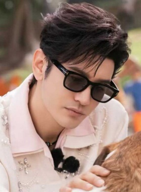 Connor Storrie同款美式猫眼墨镜男2026新款高级感痞帅太阳眼镜女