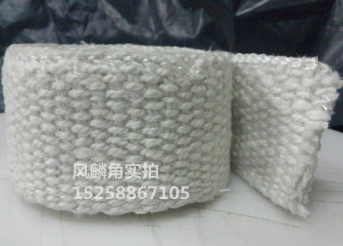 燃气热水器排烟管隔热无石棉布 耐高温防火陶瓷纤维布 石棉带3mm - 图1