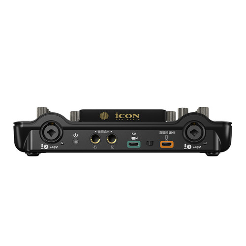 icon艾肯声卡WE live手机直播声卡唱歌录音修音 网红声卡话筒声卡 - 图1