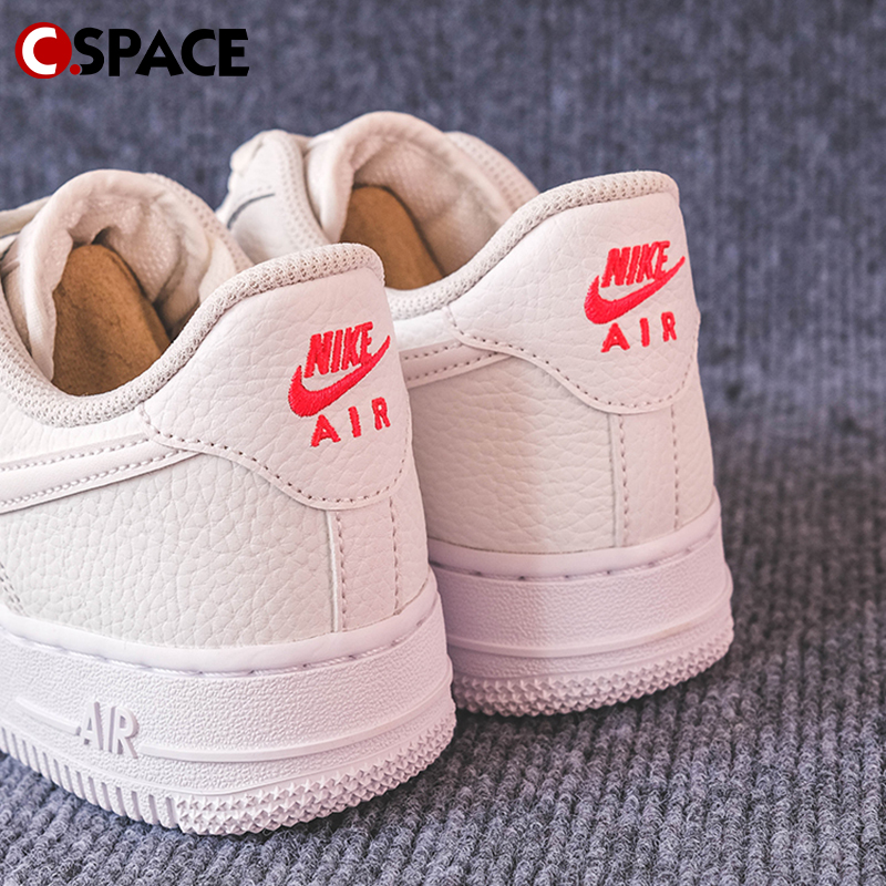 Cspace ZC Nike Air Force 1 AF1 白橙蓝 迈阿密 双钩CT1989-101 - 图2