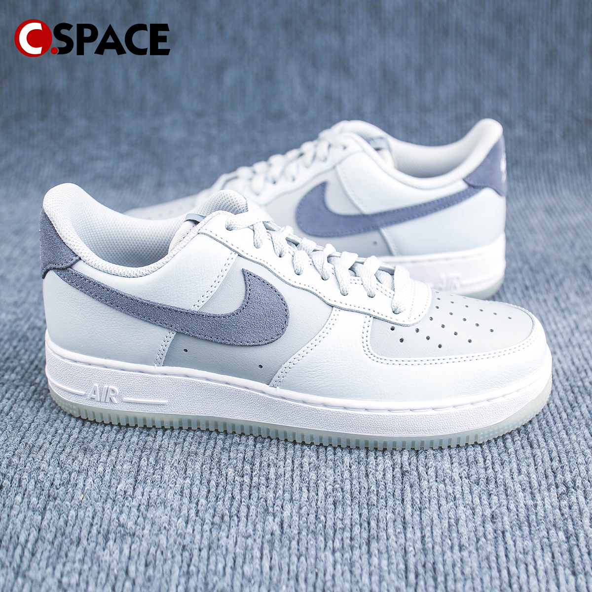 Cspace W Nike Air Force 1 Low AF1灰色 低帮板鞋 FJ4170-001 - 图1