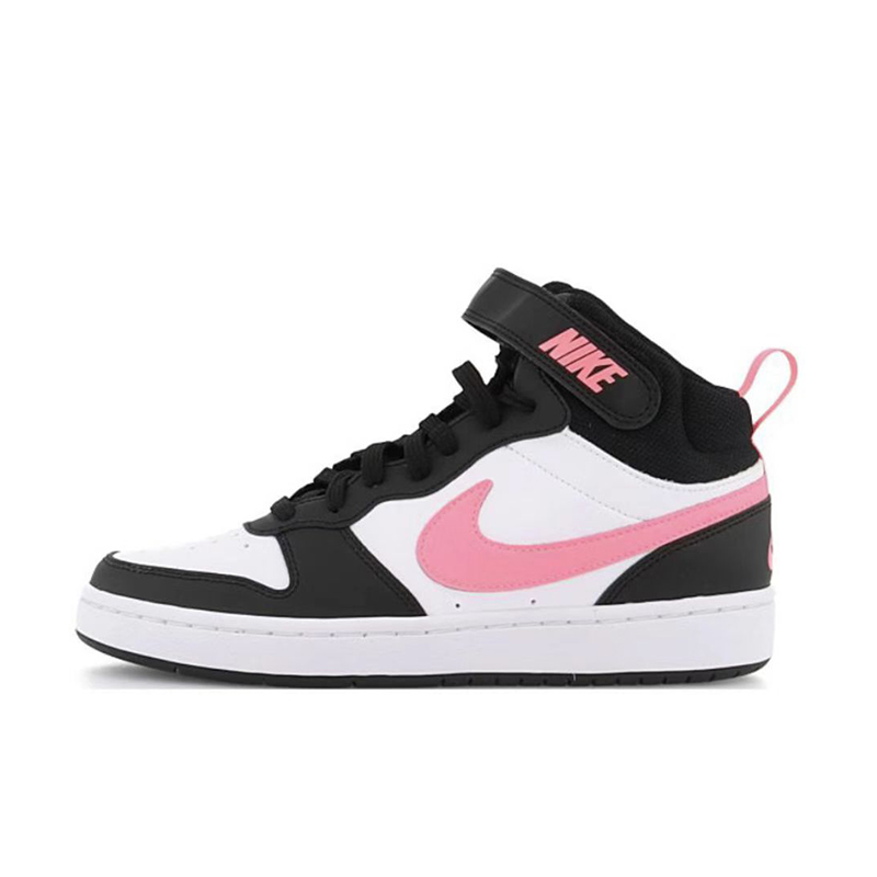 Cs Nike Court Borough Mid 2 黑粉白 休闲板鞋 CD7782-005 - 图3