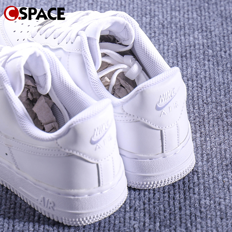 Cs 2 Nike Air Force 1 Low AF1纯白低帮休闲板鞋 DD8959-100 - 图0