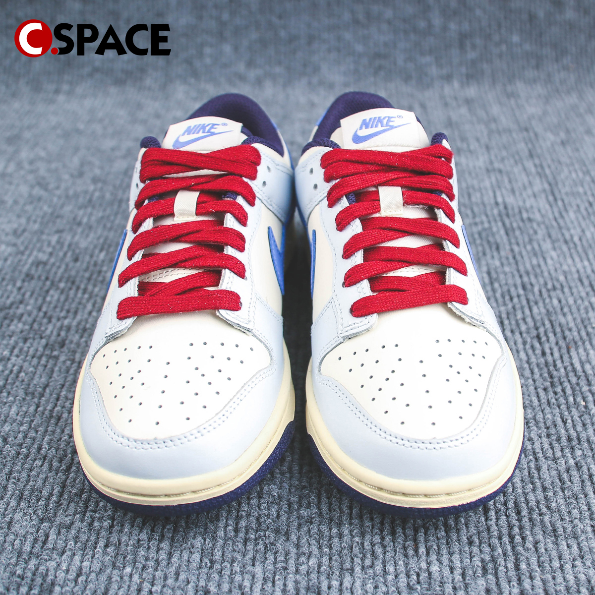 Cspace W Nike Dunk Low 米蓝 防滑耐磨低帮板鞋 FV8113-141 - 图1