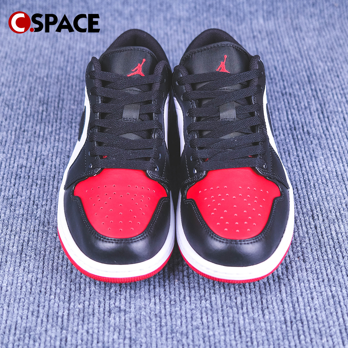 Cspace DR Air Jordan 1 Low AJ1 黑红脚趾 低帮篮球鞋553558-161