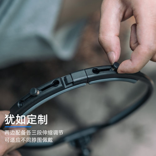 适用dji大疆gopro影石insta360运动相机脖挂action5pro胸挂底座acepro2挂脖支架胸前固定nano action 6 4配件 - 图3
