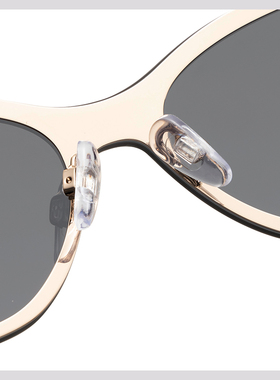 派丽蒙轻奢老钱风时尚椭圆防紫外线墨镜个性ins风新款太阳镜女