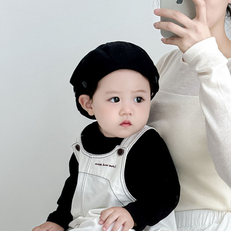 复古儿童帽子春秋季百搭贝雷帽男女宝宝出游防风帅气英伦前进帽冬,淘宝优惠券,粉丝福利购,淘宝优惠卷