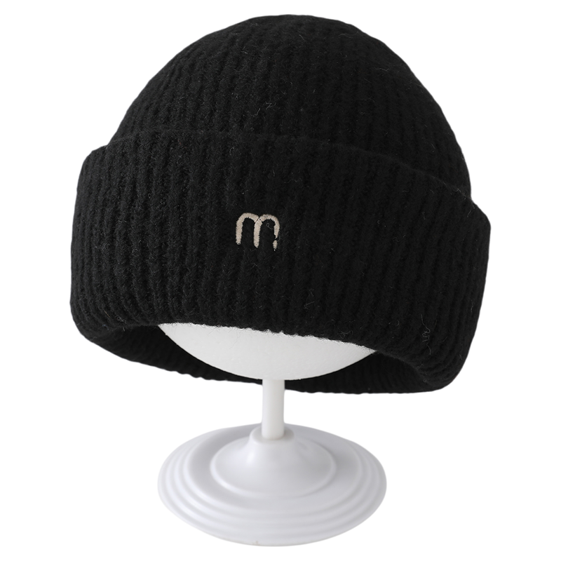 儿童帽子秋冬季保暖加厚针织套头帽男女宝宝简约百搭防风毛线帽潮,淘宝优惠券,粉丝福利购,淘宝优惠卷