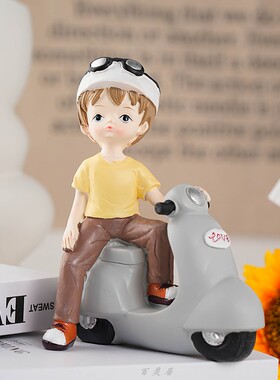 树脂玄关摆件田园创意