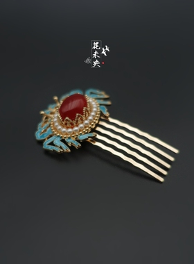 花未央可爱小螃蟹发饰