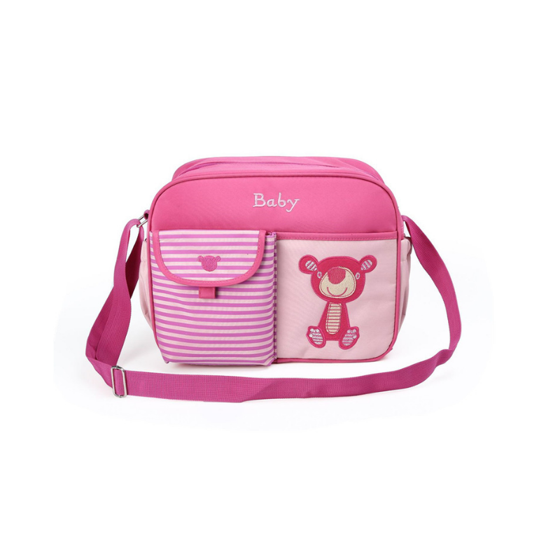 绣花卡通图案母婴中号单肩妈咪包 慈颜妈咪包/袋