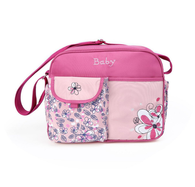 绣花卡通图案母婴中号单肩妈咪包 慈颜妈咪包/袋