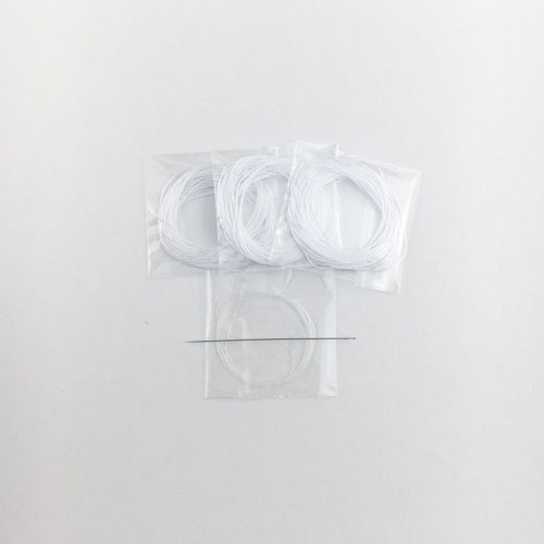 DIY配件 针线包串制天然珍珠项链手链专用针线进口棉线牢固不易断 - 图0
