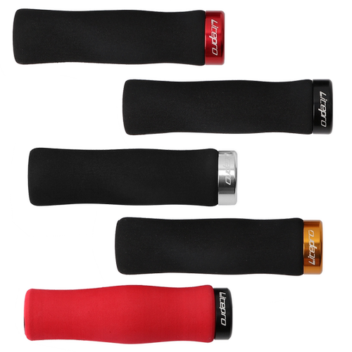 litepro LP山地公路 折叠自行车通用海绵锁死把套吸震舒适 车握把 - 图3