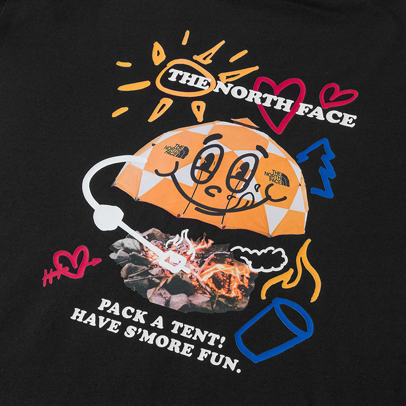 北面男女同款纯棉印花短袖T恤户外透气夏新款TheNorthFace|8D85,淘宝优惠券,粉丝福利购,淘宝优惠卷