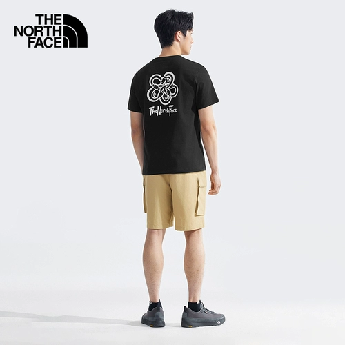 【Классическая】 Северная мужская и женская футболка с коротким рукавом спортивной футболки с коротким рукавом.