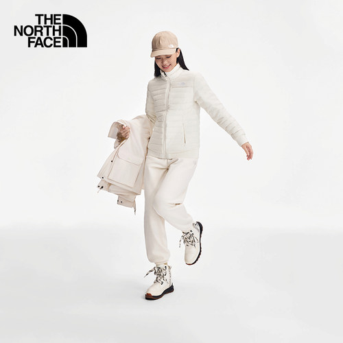 预【经典款】北面女羽绒三合一冲锋衣鹅绒防水TheNorthFace|8GK7 - 图1