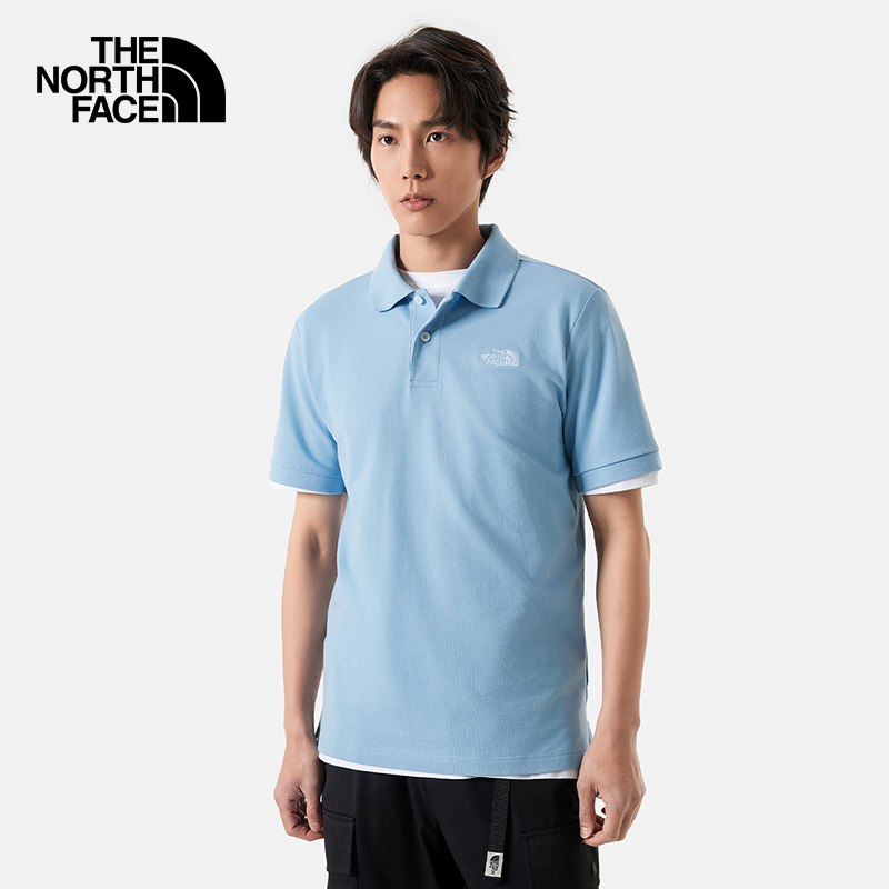 TheNorthFace北面短袖Polo男舒适透气保罗户外休闲夏季新款|87UX