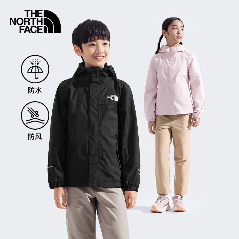 北面Antora儿童冲锋衣男女防水硬壳外套户外防风TheNorthFace - 图0