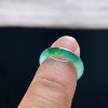 Natural A-grade ice jade No. 8 half-mountain water ring