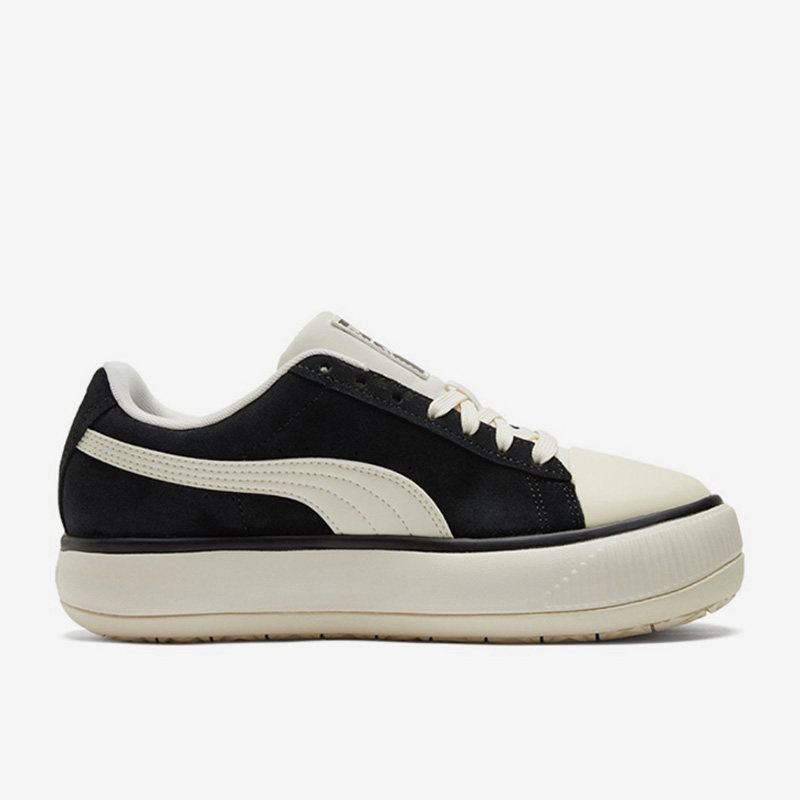 Puma/彪马正品Suede Mayu女子厚底简约时尚休闲板鞋385234-01 - 图1