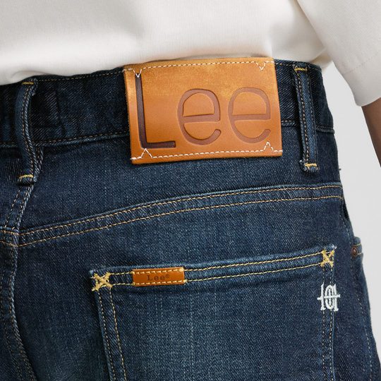 【张凌赫代言】Lee商场款25冬新726标准直筒日本Kaihara男牛仔裤