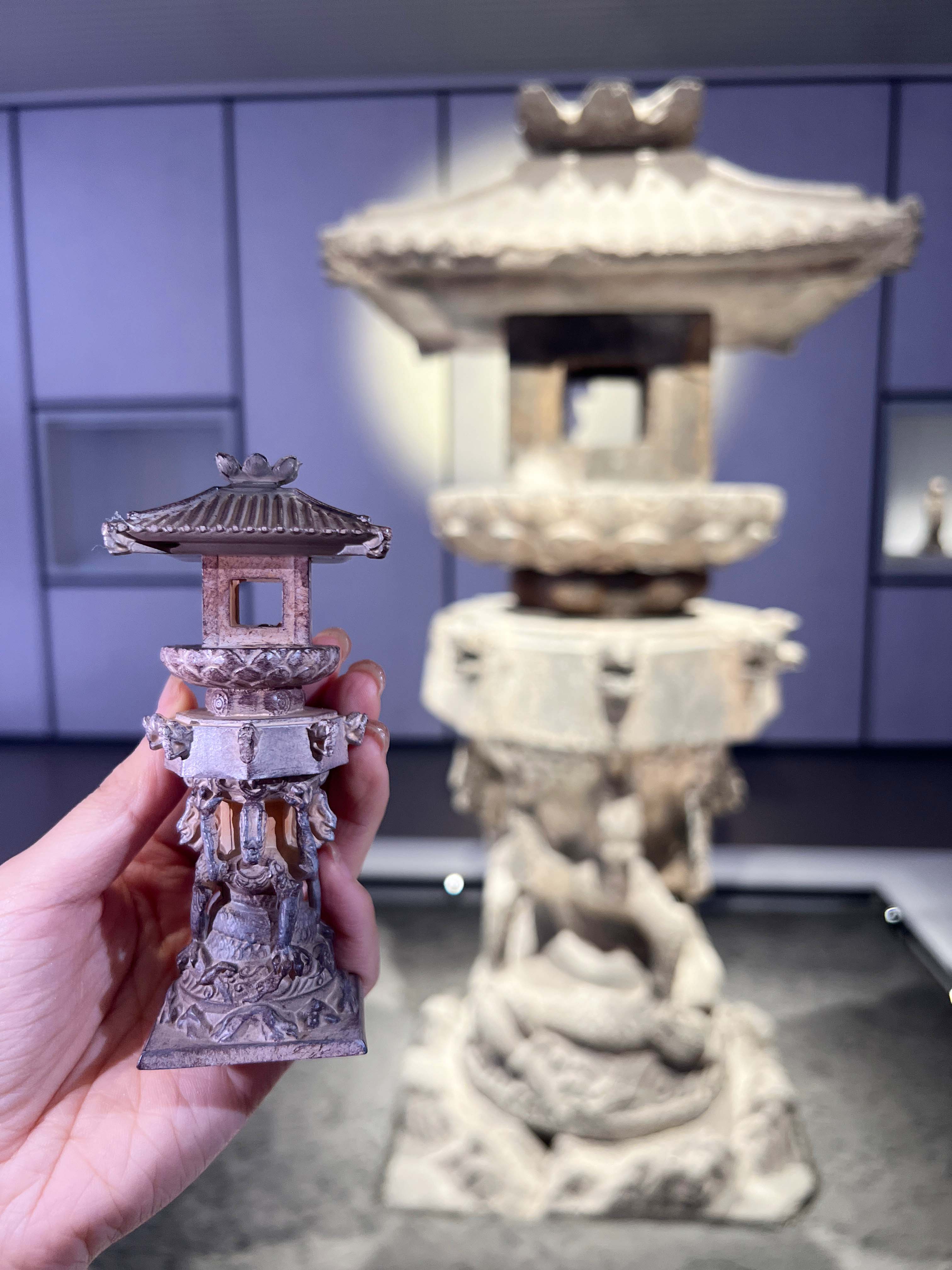 石灯冰箱贴 西安碑林博物馆