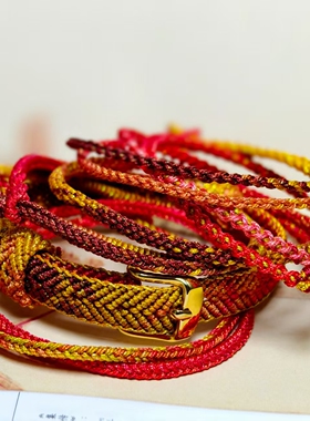 定制星空段然股线手绳