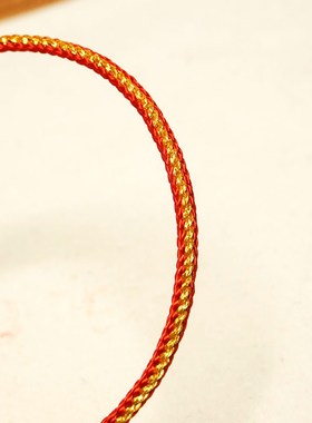 手工编织本命年细款红绳手链十二生肖专属饰品男女情侣可调节手绳