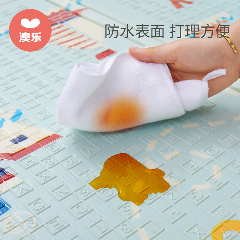澳乐拼接爬行垫加厚无味xpe地垫 澳乐爬行垫