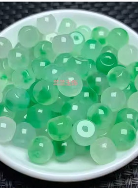 高冰飘绿11×9鼓珠算盘DI