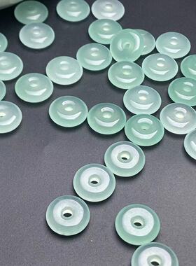 16m冰透平安扣散珠玉子di