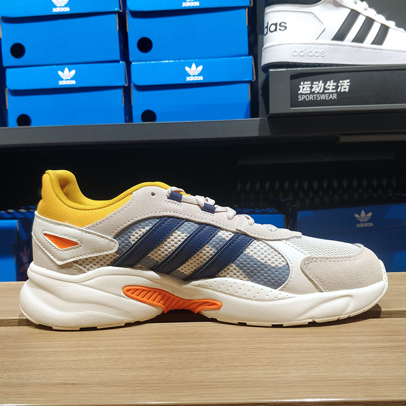 Adidas阿迪达斯网面休闲鞋男正品运动缓震耐磨低帮秋季新款FY7821 - 图3