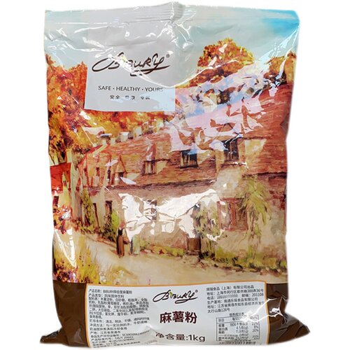Bibury拜伯里麻薯粉1000g秋冬热饮网红预拌粉甜品奶茶店原材料1kg - 图2