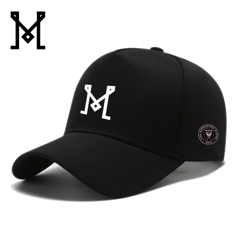 迈阿密国际足球俱乐部梅西贝克汉姆同款棒球帽男女球迷帽子鸭舌帽