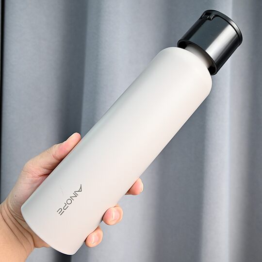 AINOPE tasse isotherme magnétique Magsafe bouteille d'eau de sport support de téléphone portable pour suivre des drames et prendre des photos tasse froide fitness