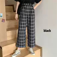 格子裤女150cm 新人首单立减十元 21年8月 淘宝海外