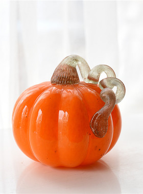 雏禾玻璃装饰品田园风家居摆件