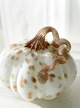 雏禾玻璃摆件法式田园风家居装饰