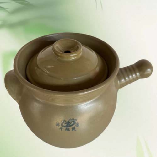 传统陶瓷立汤煲养生锅干烧煲土瓦罐砂锅煲药熬汤炖肉大号商用土锅 - 图0
